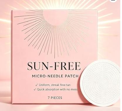 Self-Tanning Microneedle Patches for Tanning