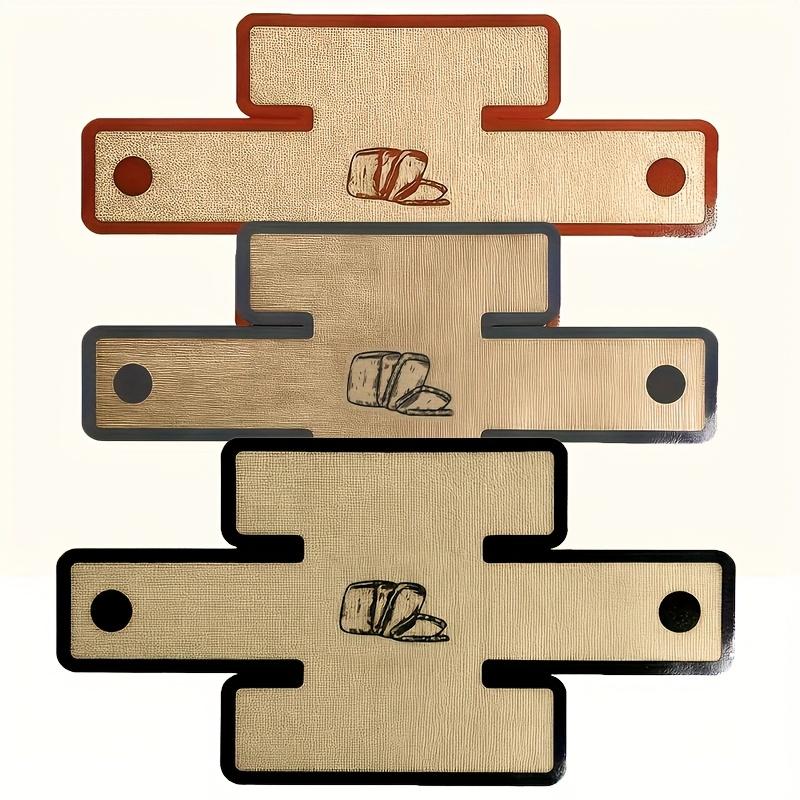 1 Stück Große Antihaft-Silikon-Backmatte & Brotbackform, wiederverwendbare Backform für Brot/Pizza/Gebäck, Backunterlage.