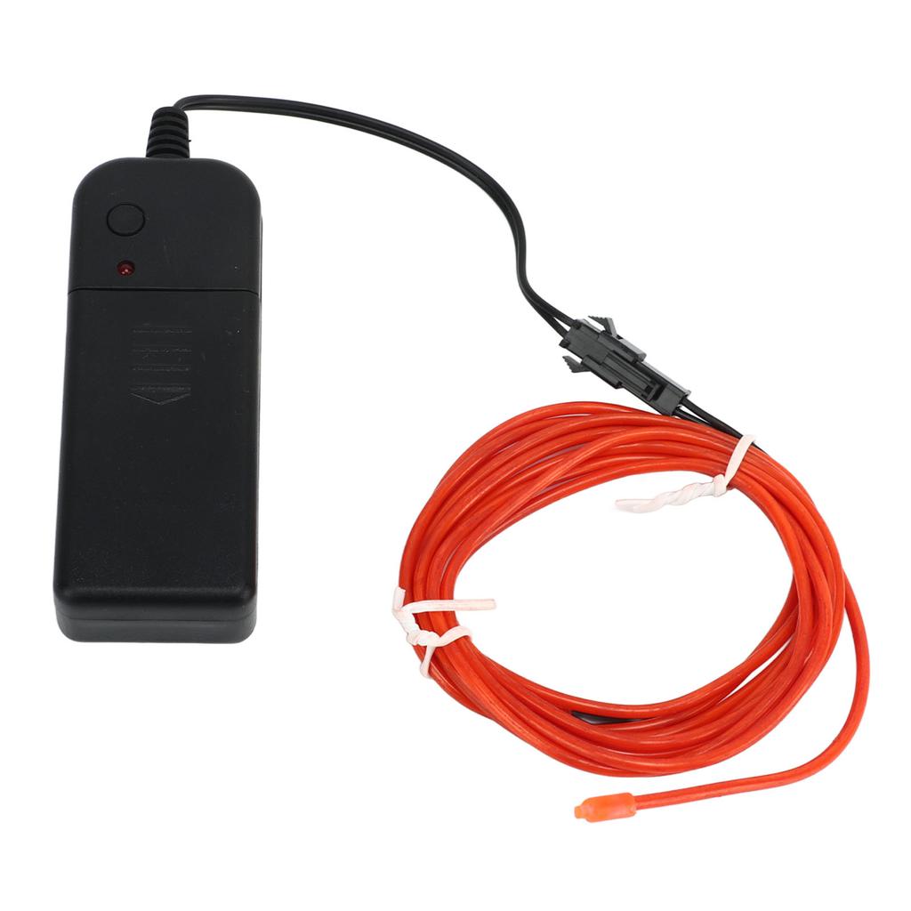 LED Bicycle Frame Light Waterproof Bright Decoration Scooter Frame Strip Light for Night Riding Red