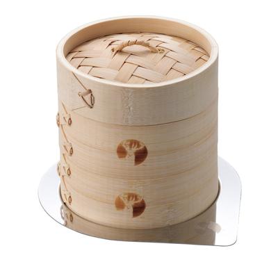 CAPTAIN STAG Outdoor Dampfgarer Dampfgarer mit Aufbewahrungstasche inklusive SHIKA-SEIRO Deckel, Platte, UH-4731