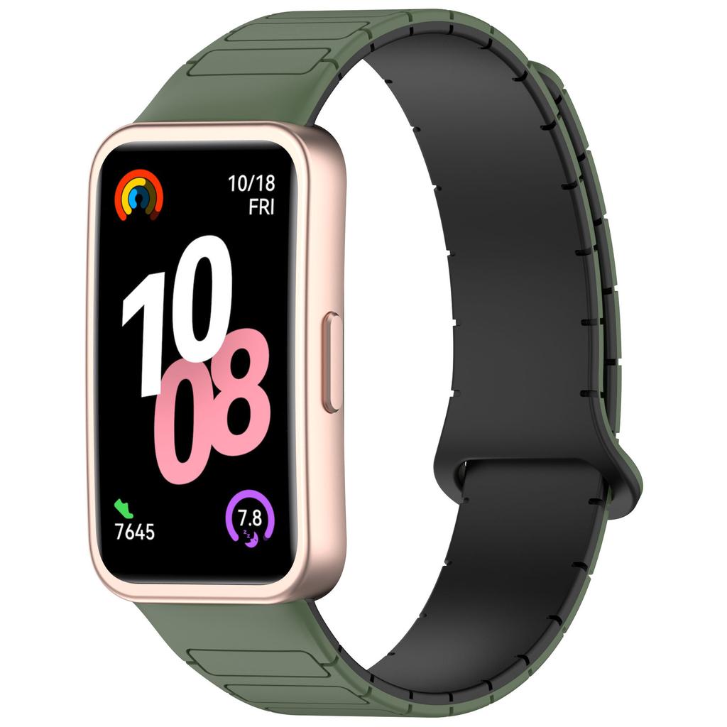 Magnetic Straps for Huawei Band 10 9 8 Strap Accessories Adjuseable Silicone Replacement Bracelet Correa Huawei Smart Band10 9 8