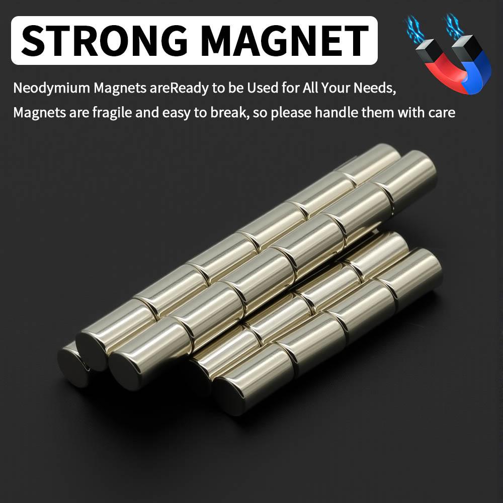 6x10mm Starker Neodym-Magnet N35 NdFeB Permanentmagnet Runder Superstarker Kühlschrankmagnet DIY