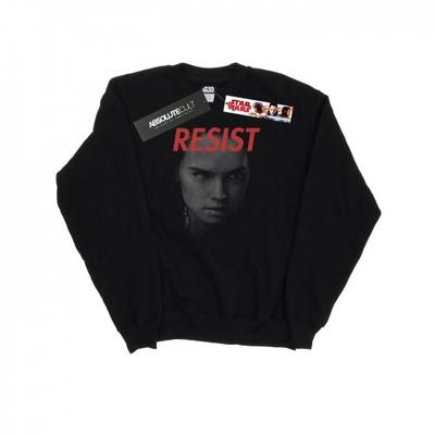 Mens The Last Jedi Rey Face Sweatshirt