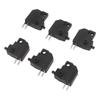 6PCS Motorcycle Brake Light Stop Switch Sensitive Compact Lightweight Black Replacement for Suzuki GY6