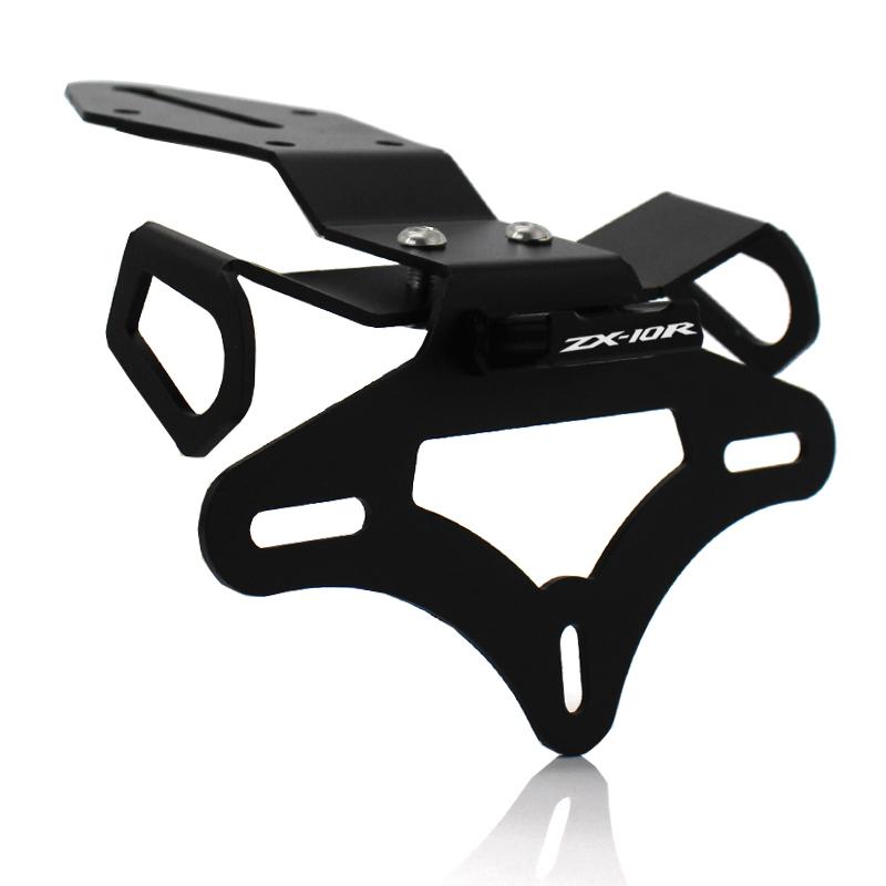 For Kawasaki Ninja ZX-10R ZX10R ZX 10R/10RR SE - Rear Registration Bracket Linse Plate Holder Frame Tail Tidy LED