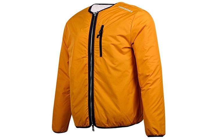Converse Jackets Men s Yellow V Neck Moderate Other 10019461-A01 XL