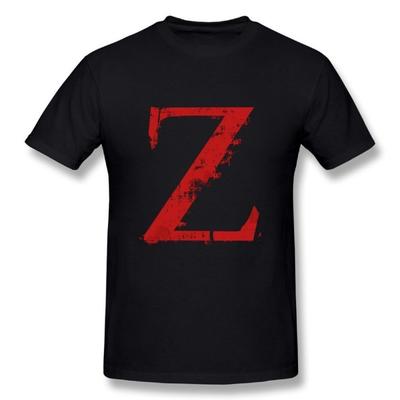 SUAMDAN World War Z Men's T-Shirt Black