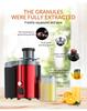 Electric Orange Juicer & Pulp Separator: Fresh Juice Extractor for Fruits