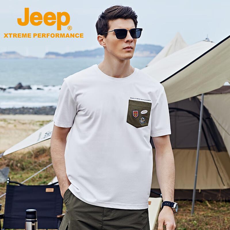 JEEP Men s Quick-Dry Breathable Short Sleeve T-Shirt L