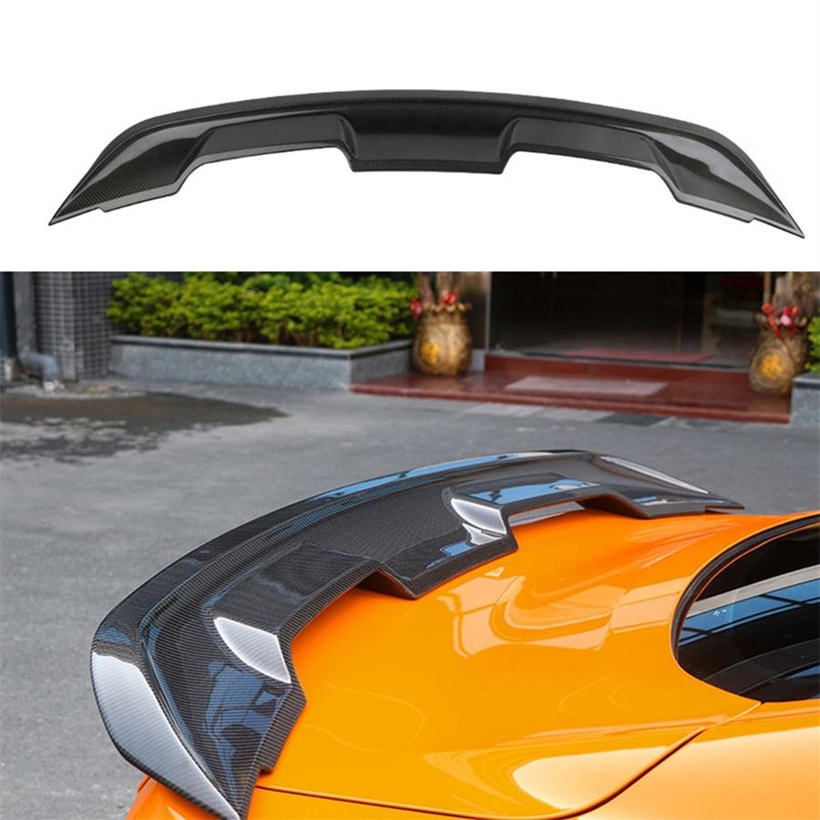 1ks Spoiler víka kufru Pro Ford Mustang Coupe 2015-21 GT500 GT350 Zadní spoiler kufru Styl uhlíkových vláken
