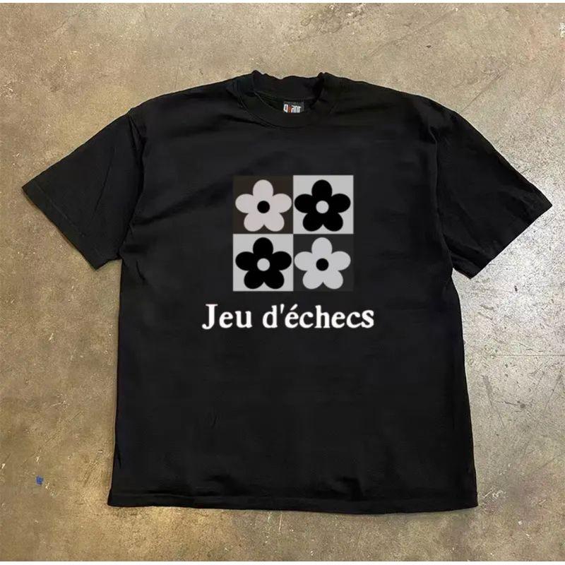 

Make Money for Charity 260G Heavy Weight Pure Cotton! Short-Sleeved T-shirt Summer Loose Personality Minimalist American Style Black L [260g Heavy weight pure cotton]]