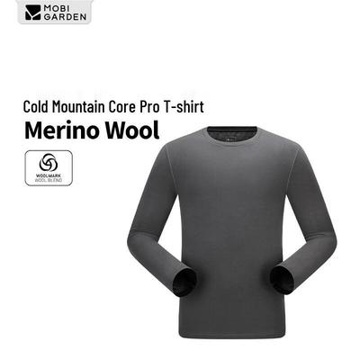 MobiGarden Cold Mountain Core Pro Merino Wool Long Sleeve T-Shirt
