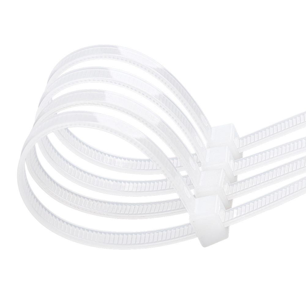 Black White Self-Locking Nylon Wire Rope Tie Self-Locking Cable Management Car Daily Repair