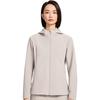 Li-Ning Honor Gold Standard Series Windproof Fleece Hooded Solid Color Zipper Versatile Sports Jacket Women jackets AFDWB70-1
