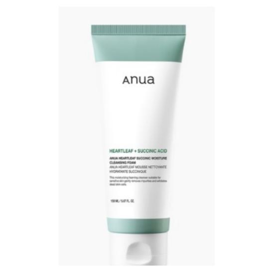 Heartleaf Succinic Moisture Cleansing Foam 150 mL