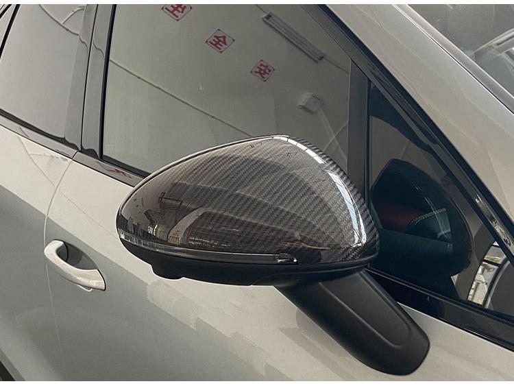 Exclusive Dry Carbon Rearview Mirror Covers for Porsche Macan