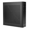 G60S HTPC Chassis Full Aluminum DCATX Power Supply MiniITX Case for Desktop Computer(Noir USB2.0)