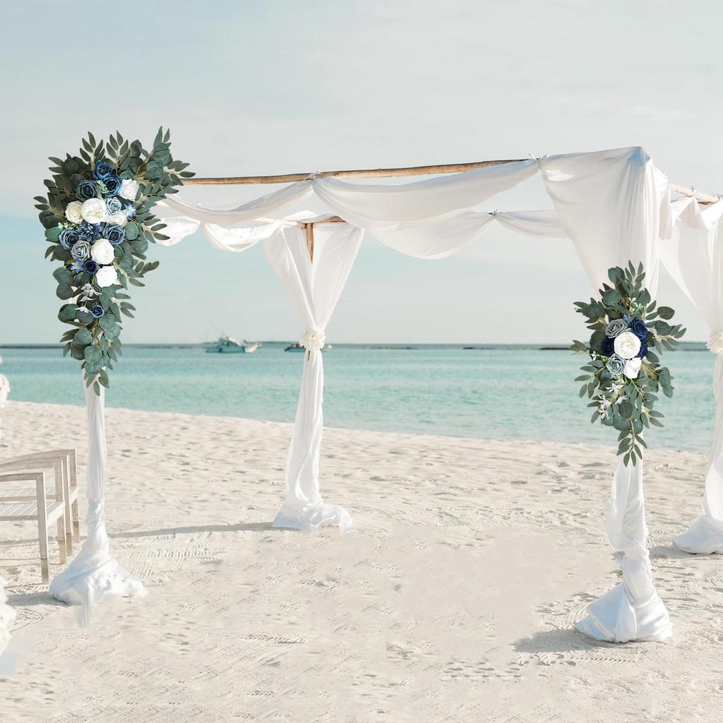 Wedding Arch Flower,Artificial Flowers Arch Decor, for Reception Backdrop Living