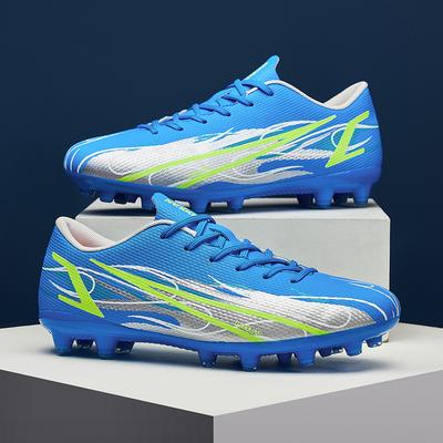 Adult Mba Sports People Grass Training Children Wear Women's Grass Shoes Long and Short Nails Student Football Shoes Men's Broken Price