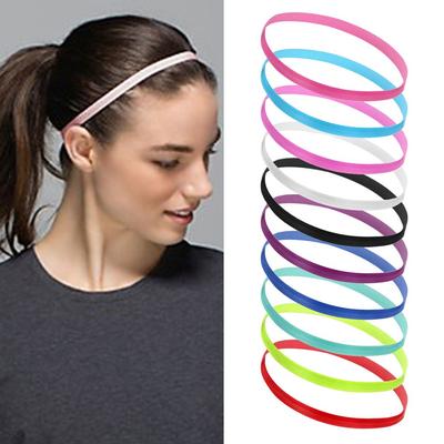 Band Fitness Women Men Hair Band Sweatband Sport Hairband Anti-slip Elastic Bands Yoga Hairband