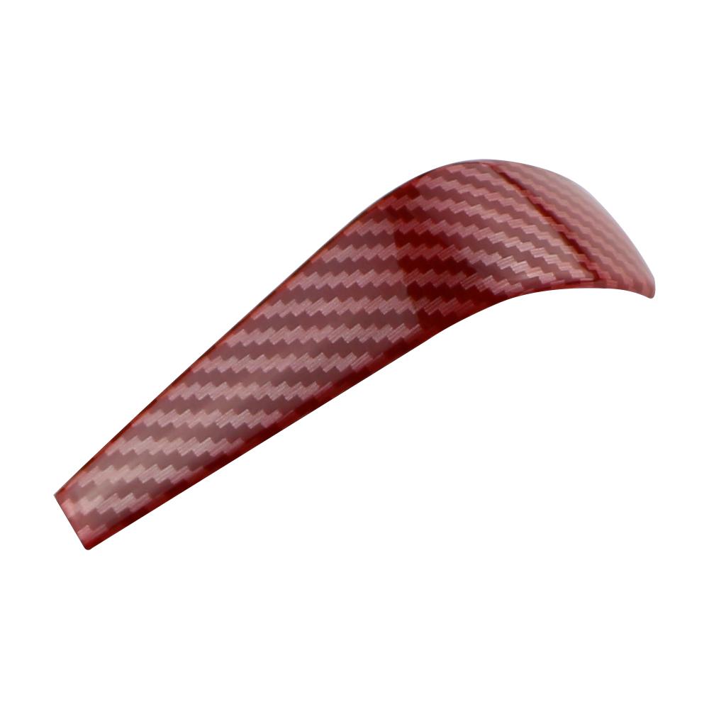 1PC For BMW 3 Series E91 E90 E92 E93 2006-2012 Car Gear Head Shift Knob Cover AT Tuning ABS Carbon Fiber Trim Sticker Accessories