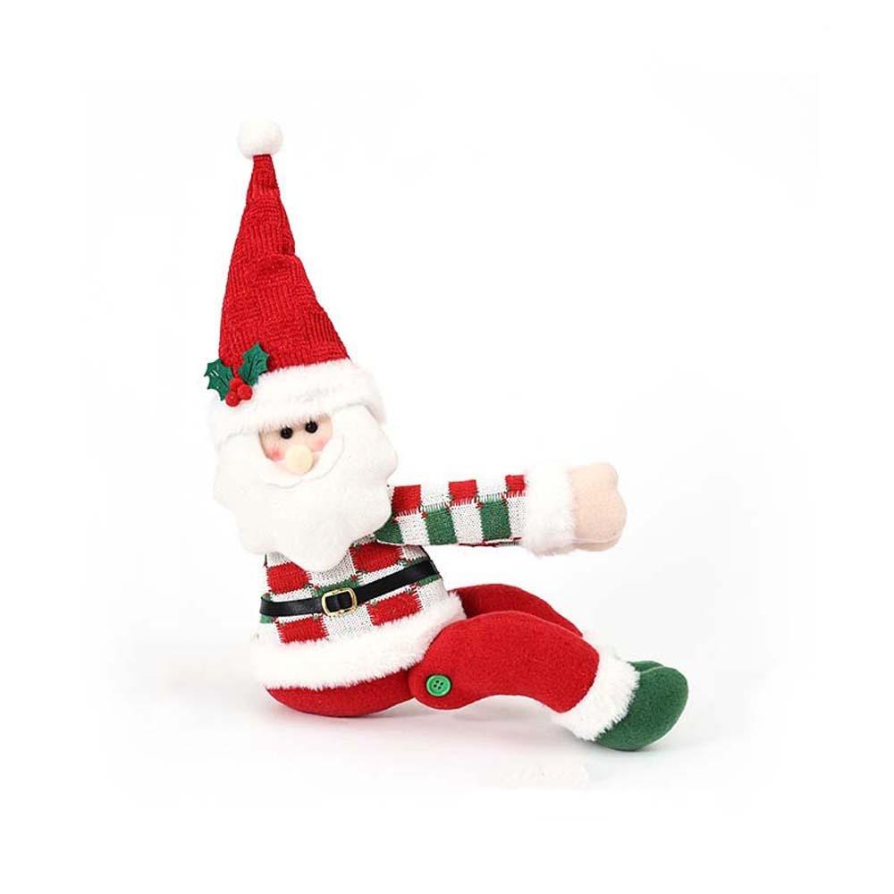 Bright Color Xmas Curtain Buckle Creative Design Holiday Curtain Clip Bedroom Drapery
