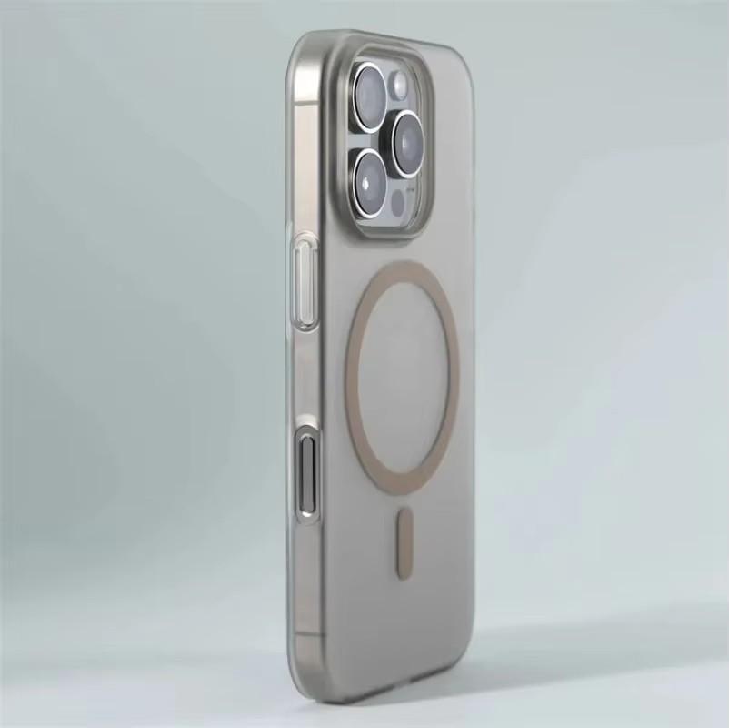 1.0 MM Ultra Thin Matte Hard PC Translucent Case For iPhone 17 16 15 14 13 12 Pro Max Magsafe Magnetic Wireless Charge Cover