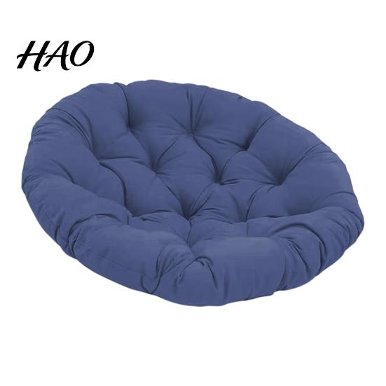 New Polyester Fibre Wadding Pad Round Cushion for Hanging Egg Chair Stuffed Hammock Seat Soft Rocking Rocker Patio Garden Swing Chairs Heavy-duty