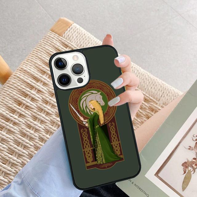 Rider of Rohan Phone Case For iPhone 16 15 14 Plus XR XS 11 12 13 Pro Max Soft Bumper Shell Cover Coque