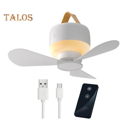 

Портативный потолочный вентилятор Mini 5V USB подвесные вентиляторы для палаток со светодиодной подсветкой и пультом дистанционного управления уличный дорожный навес вентилятор для спальни общежития автофургона кемпинга белый