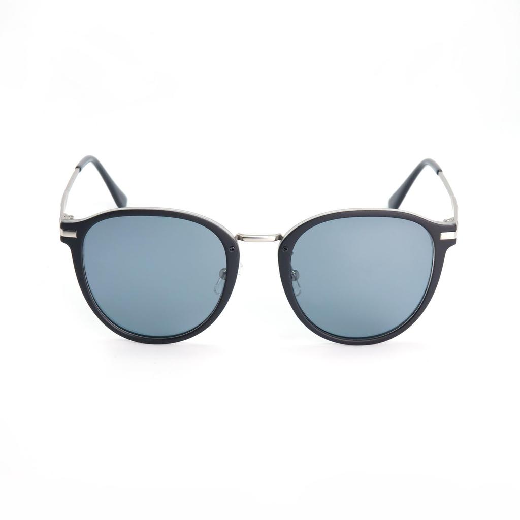 Polarized Sunglasses Face Matte Clear Black SMOKE [Bunny Walk] BW-027 BW-0271F &