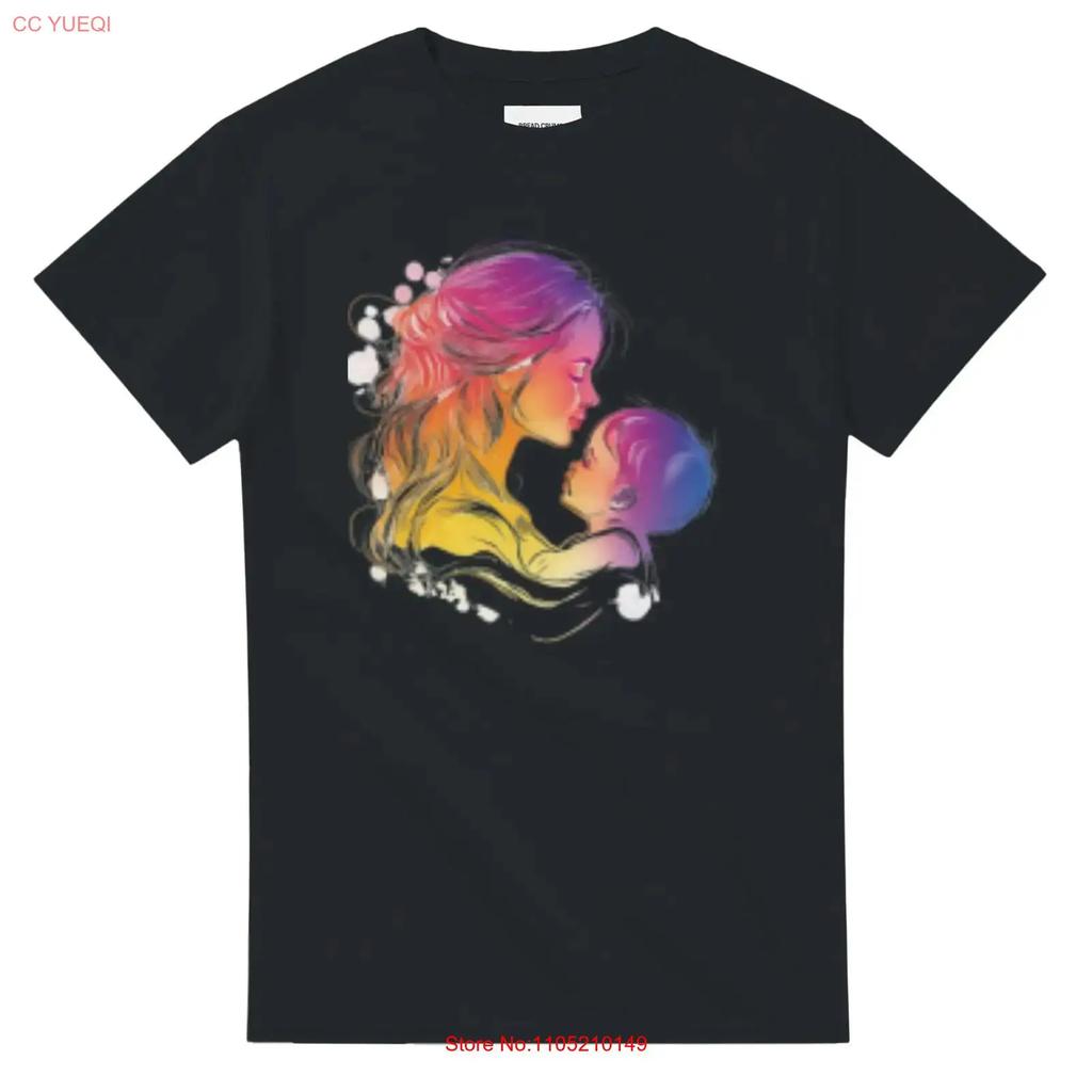 Tričko matka a dcera nejprodávanější vintage praný homme top pro každodenní nošení prodyšný unisex grafický strečový