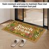 Entrance Hallway Crystal Velvet Floor Mat, Stain-resistant, Easy To Clean, And Wear-resistant.