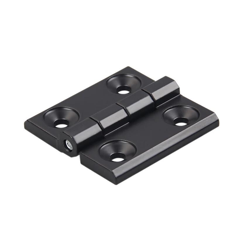 Black Stainless Steel 304 Door Hinges 60x60mm (5-Pack)