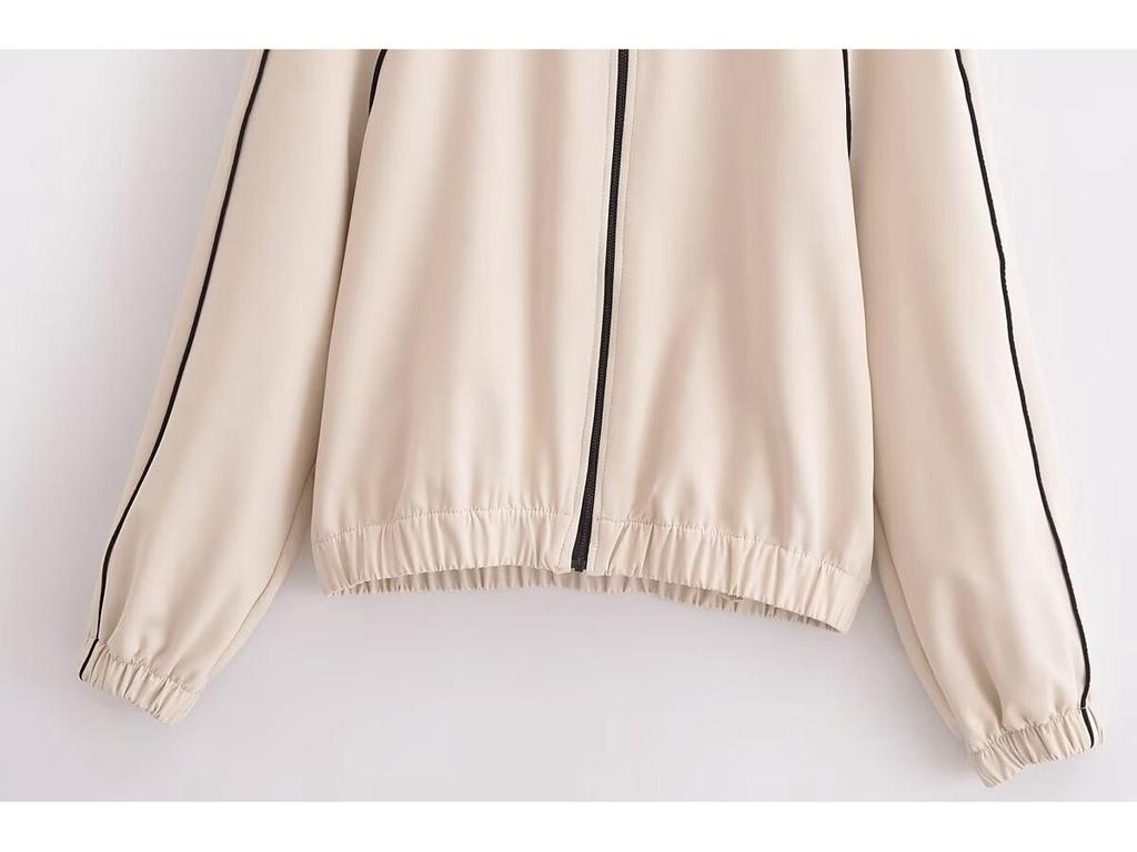 2025 Spring Women's European & American Style Fashion Jacket and Casual Long Pants