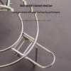ZISIZ 304 Stainless Steel Adjustable Folding Steamer Rack - 2 Pack