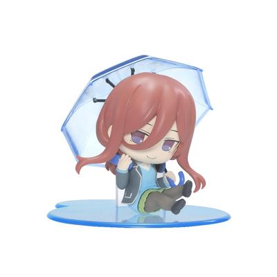 ALGERNON PRODUCT S TYNY SCENE Umbrella Figure from the Film Quintessential Miku Approximately 93mm Soft ABS and "The Quintuplets" - Nakano, Tall,