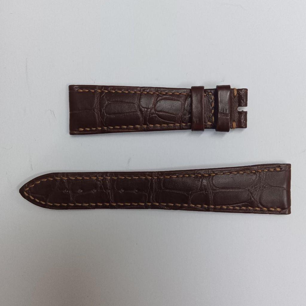 Used BREGUET Alligator Strap Brown Matt 22/16