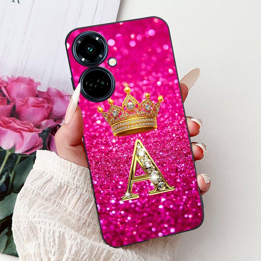 

For Tecno Camon 19 Pro Case Shockproof Crown Letter Soft Silicone Funda for Tecno Camon19 Neo 19Pro Back Cover Camon 19NeoFundas Camon 19