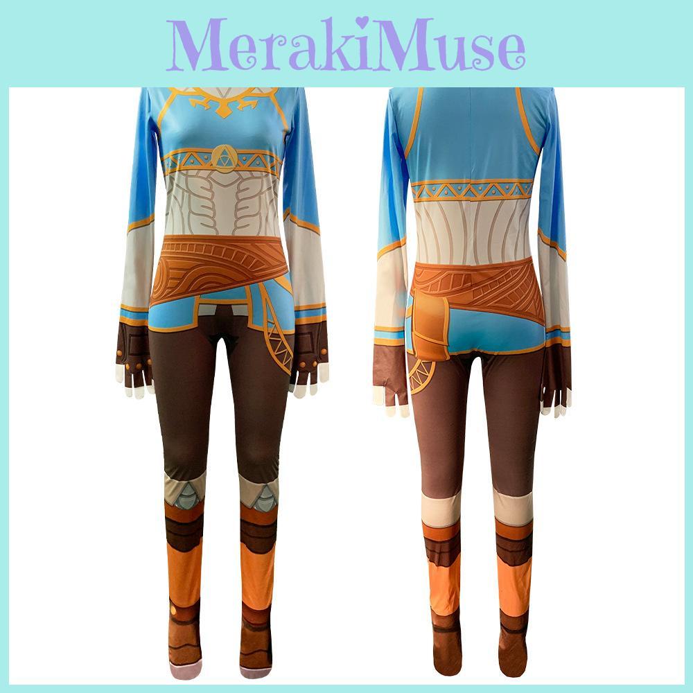 The Legend Of Zelda Breath Of The Wild Cosplay Costume Milk Silk Dress For Anime Roleplay Special Characters Included