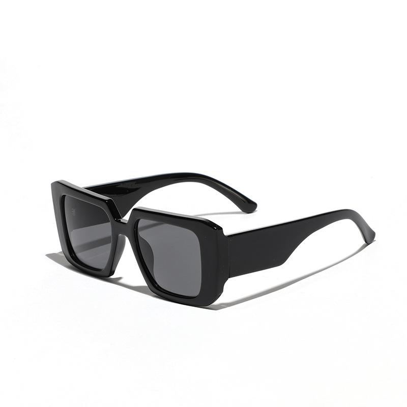 Oversized Frame Square Sunglasses Retro Trendy Men'S And Women'S Sunglasses Style Glasses