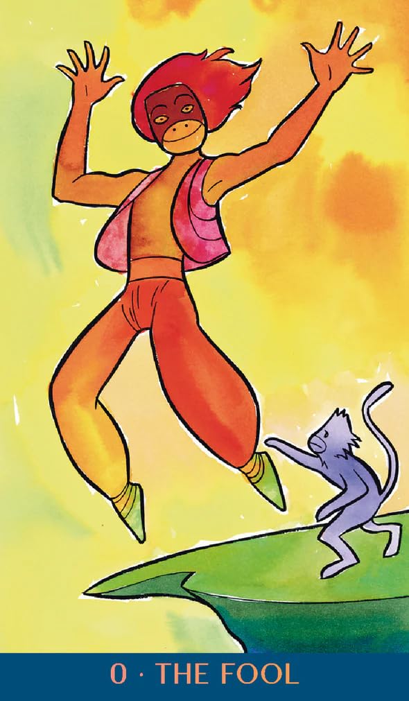 Kancharo 78-Card Tarot Card Set for Tarot Readings [Yoga Tarot] Includes Japanese Tarot Card Instructions & Pouch (Authentic)