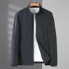 Men's Plus Size Spring Autumn Stand Collar Jacket