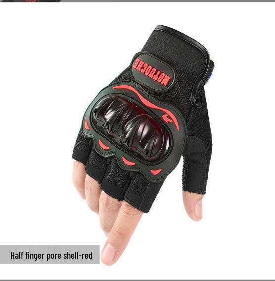 Breathable Non-Slip Summer Half-Finger Cycling & Motorcycle Gloves