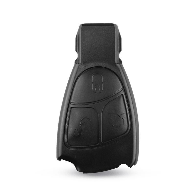 KEYYOU 20pcs Replacements 2/3/4 Buttons Remote Car Key Fob Case Cover Shell For Mercedes Benz B C E ML S CLK CL Smart Key
