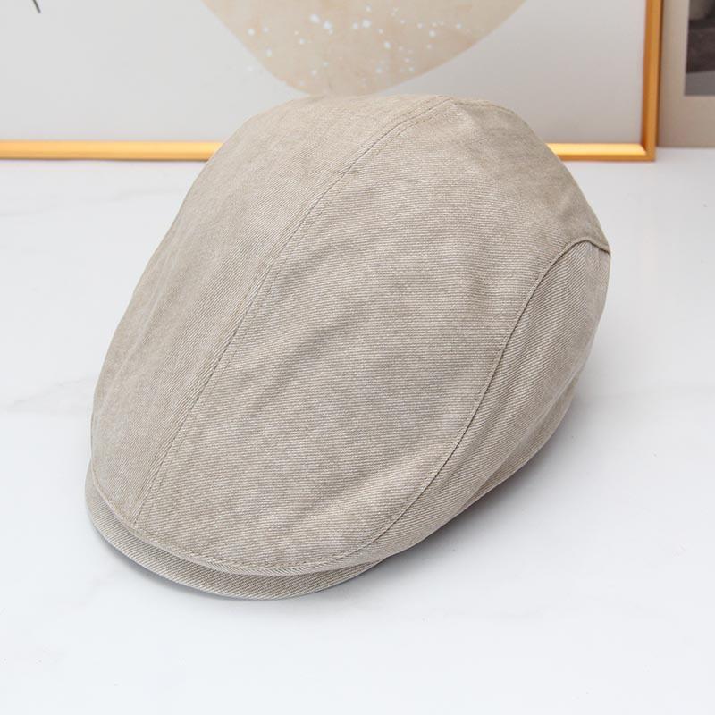 Tooling style old forward hat street versatile and thin painter newsboy hat men and women can wear caps in autumn and winter