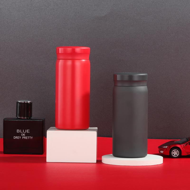 316 Nerezová ocel Malá Studentská Mini Vakuová Termoska Jednoduchá a Malá Kapacita Dívka Dáma Kapesní Hrnek