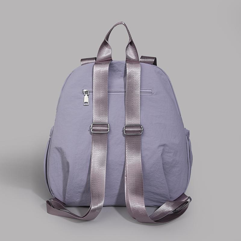 Nylon Backpack Women's Large Capacity Lightweight Schoolbag Student Travel Backpack