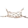 Hemp Rope Parrot Bird Climbing Net Hanging Rope Net Swing Play Rope Ladder Chew Toy (Small)