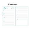 Loose-leaf Coil 2025 Agenda Planner Notebook Diary Weekly Planner Planner Organizer A5 Schedules Calendar Notepad Practical